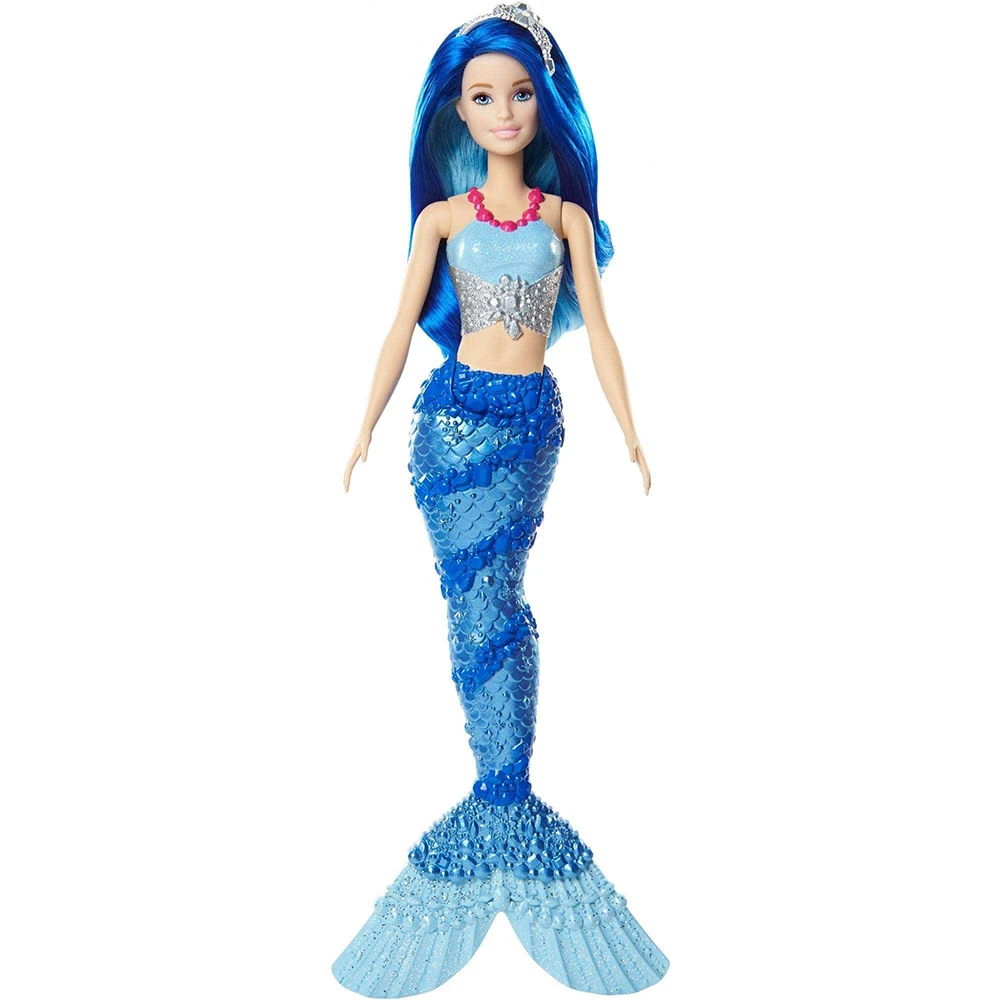 Кукла Barbie русалка Dreamtopia Сапфировый блеск - Цвет: Синий
