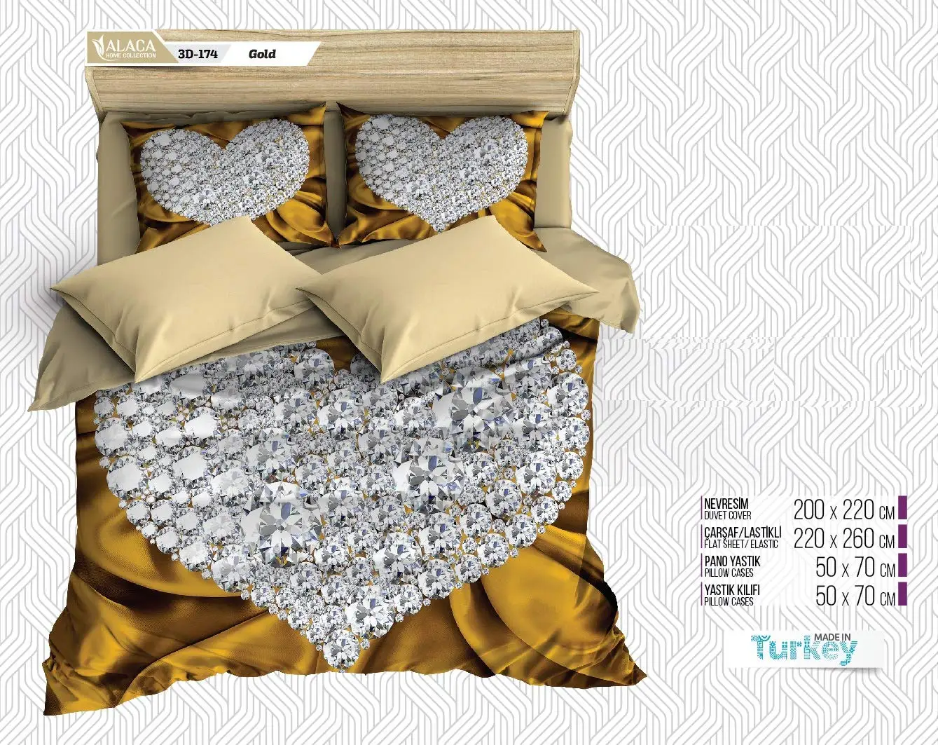 

Estilo Linens 6 Piece Turkish Textile Luxury Soft 1800 Series Premium Bed Sheets Set,