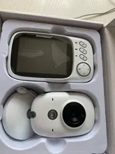 Video monitor para bebé 2.4G, cámara de seguridad para niñera inalámbrica con LCD de 3.2 pulgadas, audio bidireccional, sonido, visión nocturna, vigilancia, VB603
