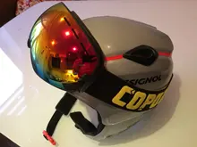 COPOZZ-Gafas de esquí de doble capa para hombre y mujer, máscara de esquí grande antiniebla, UV400, gafas de Snowboard, GOG-201 Pro