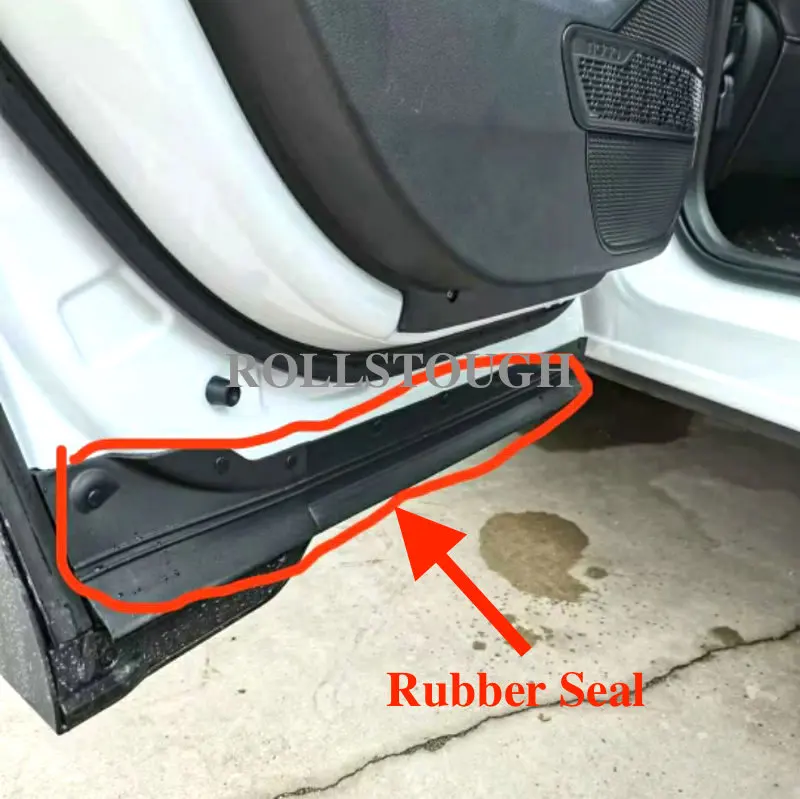 

ROLLSTOUGH Front Rear Interior Door Lower Rubber Seal For Chery Tiggo 7 8 OEM 554000400AA