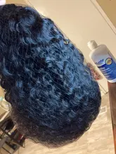 Vanlov brasileño agua Diadema con ondas Peluca de cabello humano sin costuras completa máquina pelucas de cabello humano Remy peluca y bufanda para las mujeres negras