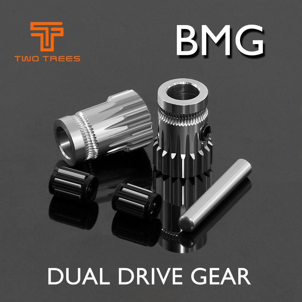 Комплект для двухприводного экструдера BMG Drivegear Btech улучшенный экструдер Prusa i3 3d