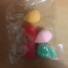 5 unids/set venta al por mayor Mini esponja de maquillaje forma de huevo maquillaje suave Fundación puff corrector mezclado maquillaje cosmético esponja