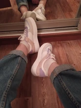 2021 blanco nuevo zapatillas de deporte de moda de las mujeres plataforma cómoda vulcanizar zapatos de encaje zapatos casuales calzado cesta para verano zapatillas mujer zapatos mujer