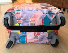 Funda protectora para maletas de 18 a 32 pulgadas, accesorio de viaje, cubierta de equipaje elástico, más gruesa
