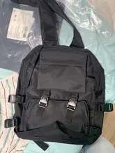 Mochila moderna impermeable para hombre y mujer, morral escolar antirrobo para ordenador portátil, de viaje, color negro