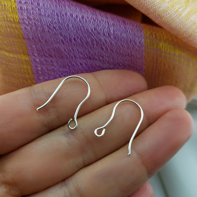 sterling silver earring wires for jewellery making