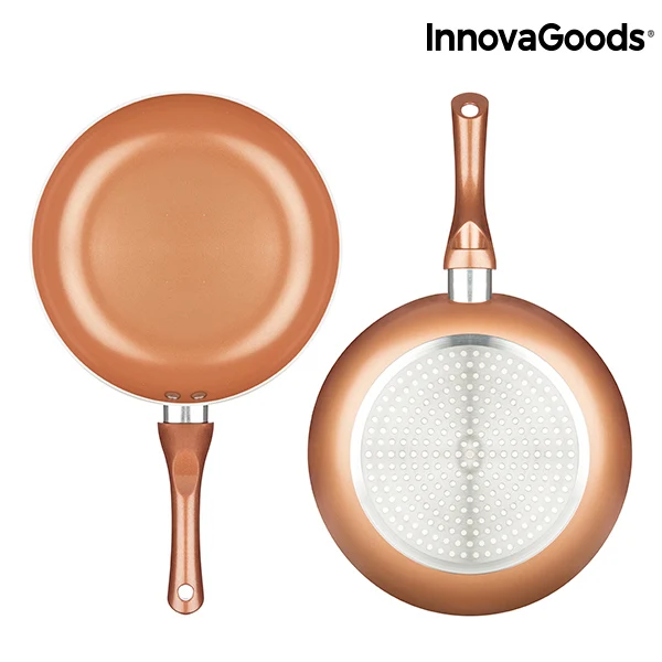 Набор сковородок с медным эффектом InnovaGoods(5 шт.) InnovaGoods