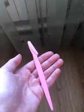 Cuchillo portátil para cejas, utensilio para eliminar el vello Facial, cuchilla para labio, cuchilla, afeitadora, herramienta de maquillaje de belleza TSLM1, 1 Uds.