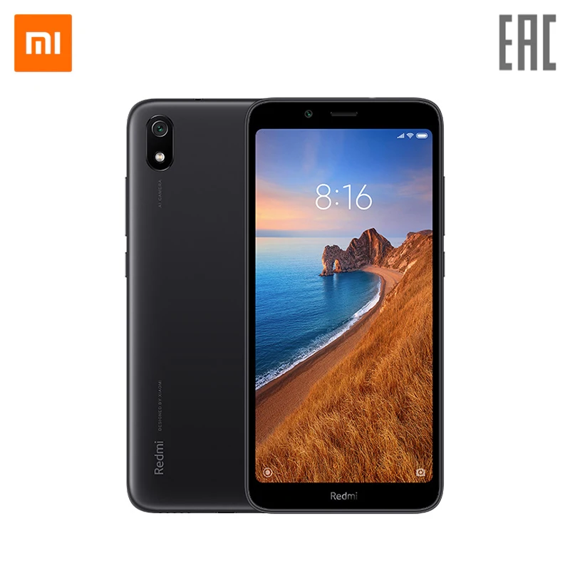 Смартфон Xiaomi Redmi RU 7A 2+32ГБ,5999 руб. по промокоду 18-19 декабря, Доп. скидка 3% от 3шт.[Гарантия, быстрая ]