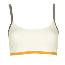 Trendyol Цвет косая бейка подробные Бикини Топ TBESS20BU0137