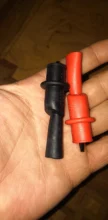 1 Pair Alligator Crocodile Test Clip Clamp For Multimeter Tester Probe New