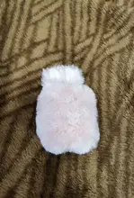 Ear-Fur-Case Capa Carabiner Plush-Cover Apple Airpods Rabbit Soft Wireless for 1-2/Wireless/Charging-fluffy-box