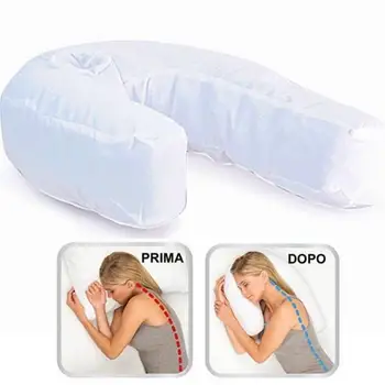 

Pillow Pillow ergonomic position to sleep night Side U-shaped Improves Sleep Back Cervical