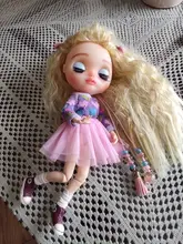 Allaosify-Peluca de cabello sintético para muñecas, Pelo Rizado BJD de 25CM x 100CM, envío gratis