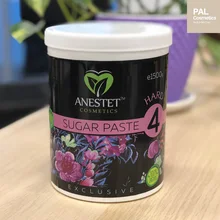 Сахарная паста для шугаринг депиляции ANESTET, плотная 4, 1500г., лучше, чем воск и крем, удаление волос