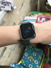 Correa de nailon trenzado para Apple watch, correa elástica de 44mm, 40mm, 38mm y 42mm, serie iWatch 3, 4, 5, se, 6