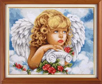 

G-1408 set for embroidery 'Tapestry Classic' 'Heavenly angel', 22 х27,5 cm