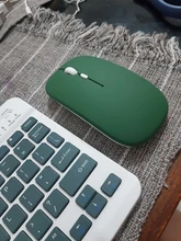 Miniteclado inalámbrico con Bluetooth para ipad, tableta, teléfono, iPad, ratón, para Samsung, Xiaomi, Android