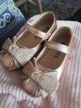 Nuevo primavera otoño niñas zapatos casuales zapatos de cuero para niños negro/dorado/Rosa princesa estudiantes zapatos 3 colores UE 21-36