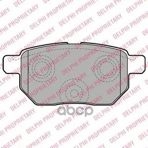 Колодки Задние Toyota Corolla E15 Lp2105 Delphi арт. LP2105