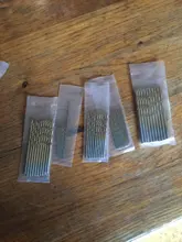 Juego de brocas de acero de alta velocidad, herramientas eléctricas de alta calidad, Brocas recubiertas de titanio HSS, 1/1, 5, 2/2, 5 y 3mm, 50 Uds., superventas