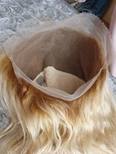 Nadula-pelucas de cabello humano Rubio degradado, peluca completa de encaje prearrancado con pelo de bebé, peluca con malla Frontal 13x 4/360, peluca Frontal de encaje T4/613