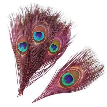

20PCS Natural Peacock feather 15-20CM6-8 inch Big Eyes peacock feathers for DIY Craft Jewelry Home Vase Decorative Plumes