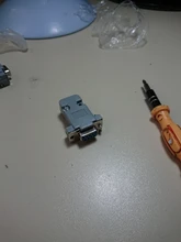 Juego de 2 conectores de puerto Serial RS232, carcasa de Enchufe macho hembra DB9, Conector de clavija de plástico de 9 pines, adaptador de toma COM, nuevo