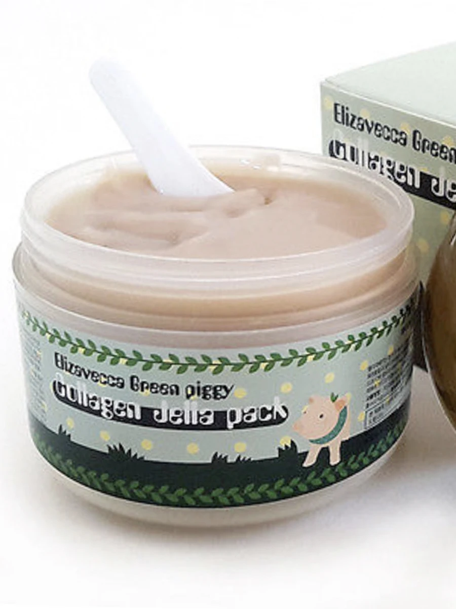 Elizavecca Green Piggy Collagen Jella Pack Маска для лица с коллагеном 100 мл|Средства ухода и маски| |
