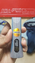 DHS-raqueta de tenis de mesa profesional con Hurricane 8 y goma de arco de estaño FL, Mango para sacudir, palo de Ping Pong con funda, 6002