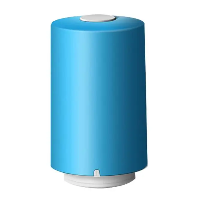 Blue with Bag Вакуумный мини-насос с автоматическим сжатием, хаусхауд, закуска, свежая пищевая лента, кухонный инструмент, usb-порт, вакуумный упаковщик с мешком - Цвет: Blue with Bag