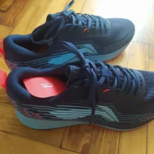 Li-ning-Zapatillas deportivas transpirables para hombre, calzado ligero con forro de maratón ROUGE RABBIT IV, ARBP037 ARBR015