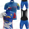 2022 Philippines Cycling Jersey Set Pilipinas Cycling Clothing Summer Road Bike Shirts Suit Bicycle Bib Shorts MTB Sportswear 1