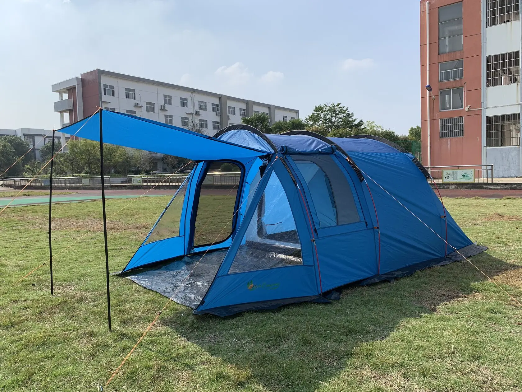 Tourist tent 3 seater with tambour 