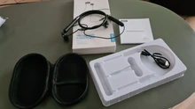 Lenovo-Auriculares inalámbricos con Bluetooth 5,0, receptor inalámbrico y magnético con banda para el cuello, IPX5, con micrófono y cancelación de ruido