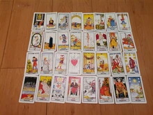 2020 nueva llegada completa ruso radiante jinete espera Tarot cartas juego de mesa adivinación destino Tapo juego de cartas