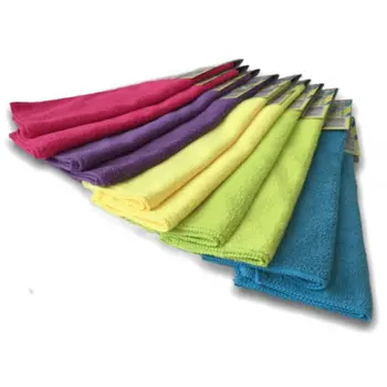 

Cloths microfiber multipurpose colors 30x40 cms. Pack 10 pc