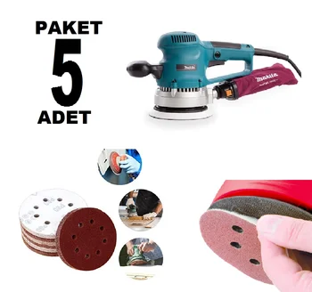 

Makita BO6030 Compatible Circular Hole Sanding Package 5 Li