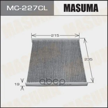 Салонный Фильтр Ac-104 Masuma Угольный(1/40) Masuma арт. MC227CL