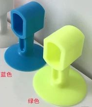 Lock Cushion Silencer Door-Stopper Cabinet-Door-Handle Anti-Collision-House Doorknob-Wall