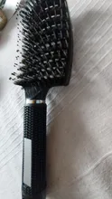 Cepillo de pelo profesional para mujer, herramienta de peluquería, peine húmedo para pelo, cepillo de masaje