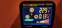 ANENG AC11 Digital inteligente Socket Tester de prueba de tensión Detector de enchufes/US/UK/EU/AU enchufe cero línea fase comprobar Rcd NCV prueba