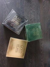 Mascarilla de colágeno con perlas negras, parches de Gel hidratante Natural para los ojos, elimina las ojeras, bolsa antiedad, cuidado de la piel, 60 uds.