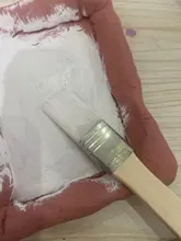 6 unidades/juego de brochas profesionales de mango de madera gruesa y duradera de alta calidad para uso doméstico, pintura de barbacoa con Touchup