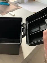 Caja de munición de plástico de estilo militar, caja de almacenamiento de munición a granel de calibre resistente, caja de balas táctica ligera