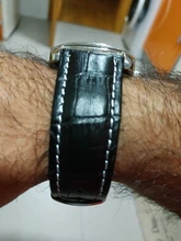 UTHAI Z09 Plus – correas de reloj de cuero genuino, pulsera universal de 12-24mm con hebilla de maripos, correa de hebilla de acero, correa de reloj de 22mm