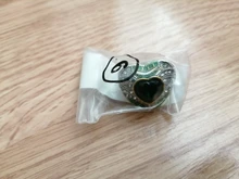 Anillo de mujer de circón con forma de corazón, joyería Vintage, anillos de cristal, accesorios para mujer, sortija de boda femenina