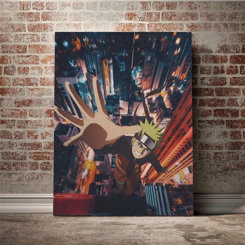 Waliicorners Decoration Canvas Painting Naruto Poster Anime Wall Art 9 U7d5cc8125bc848b9b00f2159a9b15d45r